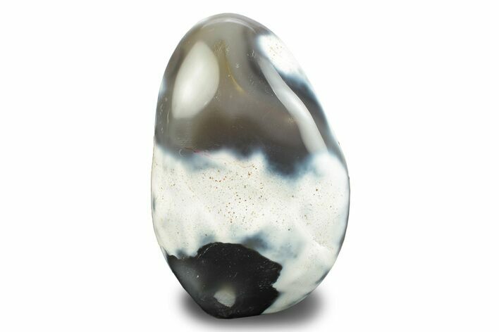 Free-Standing, Polished Orca Agate - Madagascar #246077